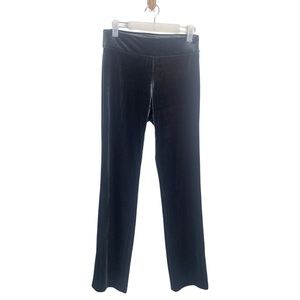 KRAZY‎ LARRY PANTS muted Green Velvet slim fit PULL ON pants sz2